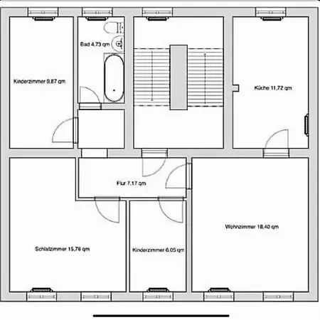 Stadtnahe 3-schlafzimmer-wohnung קמניץ