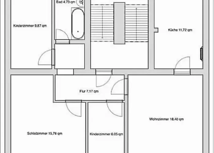 Stadtnahe 3-schlafzimmer-wohnung Chemnitz
